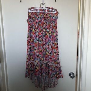 Grace and Lace Smocked Skirt Dress